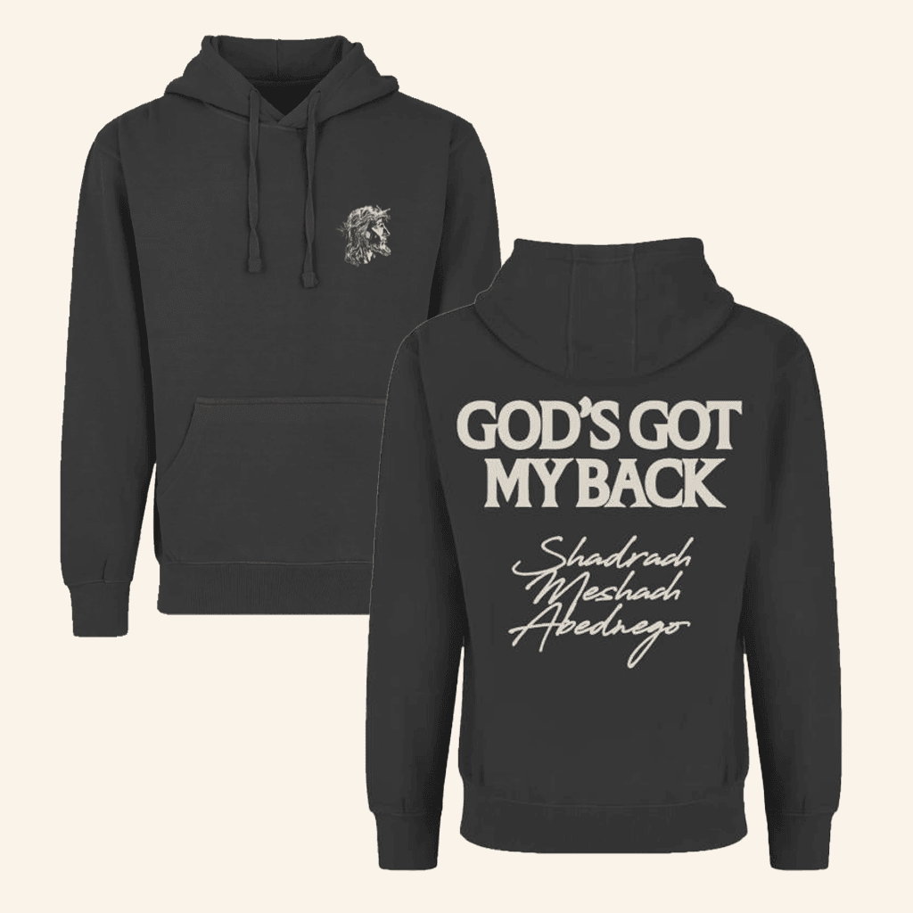Brandon Lake Merch God's Got My Back Black Hoodie Gifts For Him - Roseregae