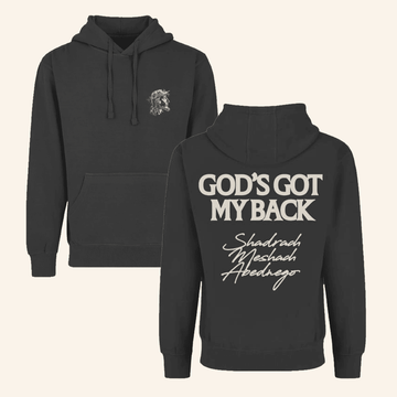 Brandon Lake Merch God's Got My Back Black Hoodie Gifts For Him - Roseregae