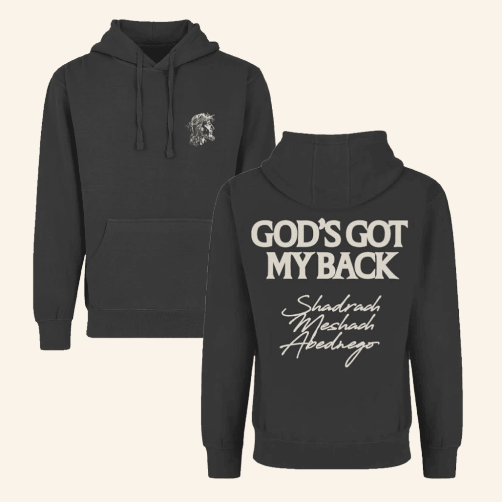 Brandon Lake Merch God's Got My Back Black Hoodie Gifts For Him - Roseregae
