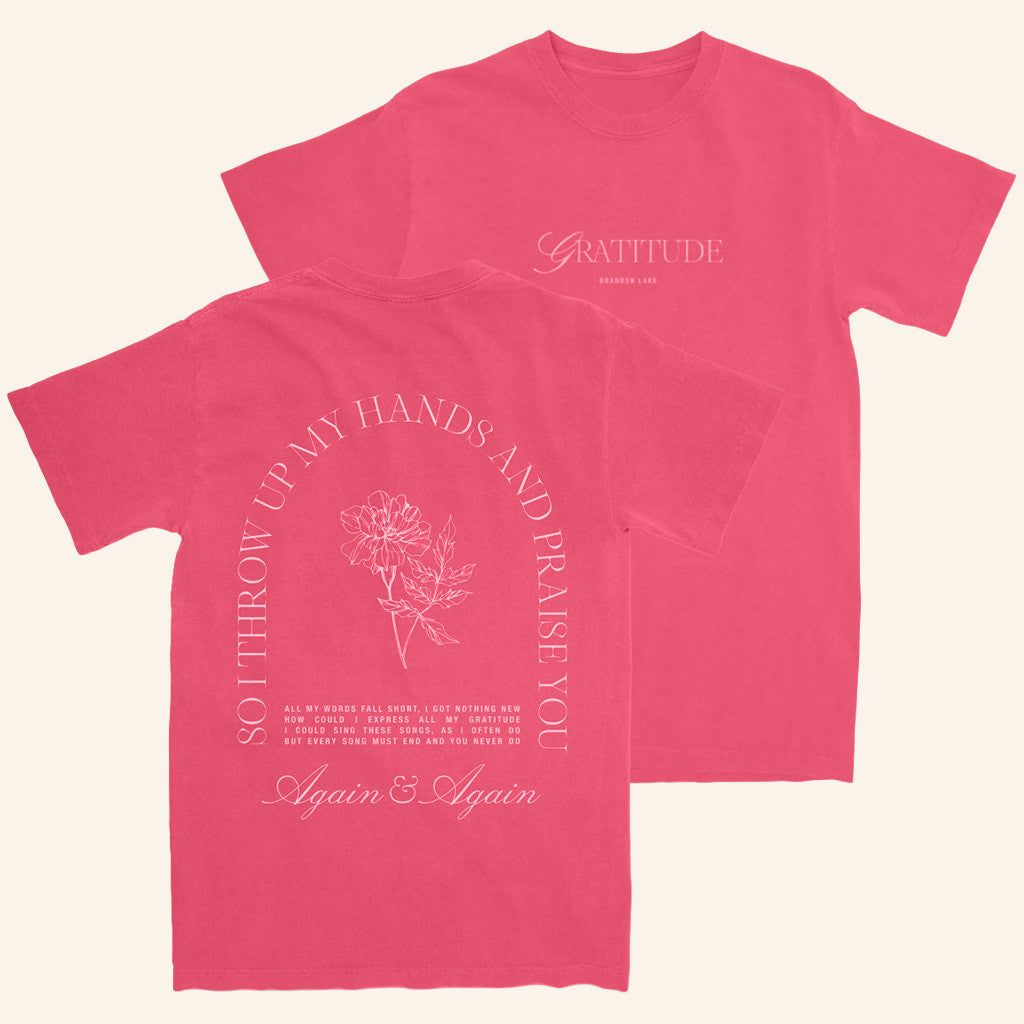 Brandon Lake Merch Gratitude T-Shirt Great Gifts For Sisters - Lily Birch Market