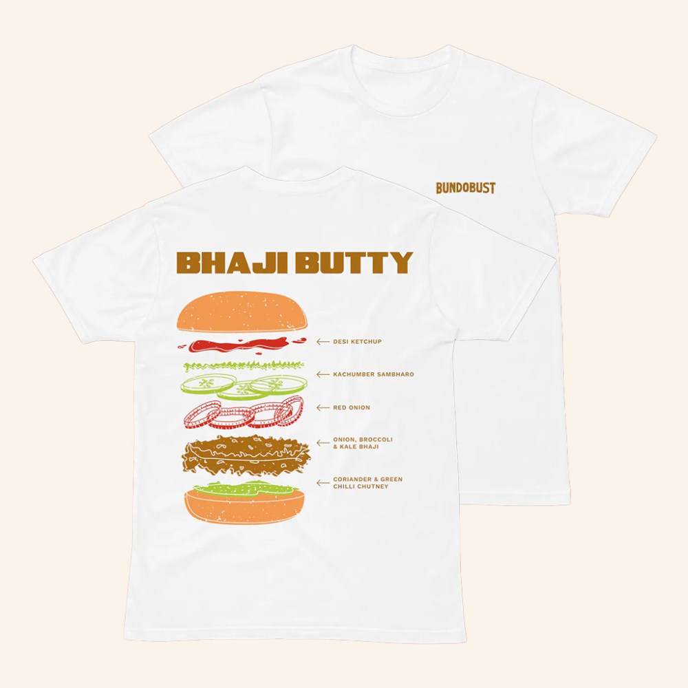 Bundobust Merch Bhaji Butty T-Shirt Christmas Presents For Husband - Roseregae