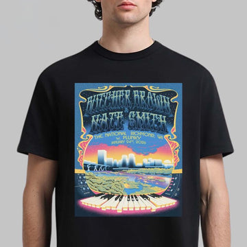 Butcher Brown And Nate Smith Richmond Virginia 2026 Event Poster At The National On January 24 2026 T-Shirt - Roseregae