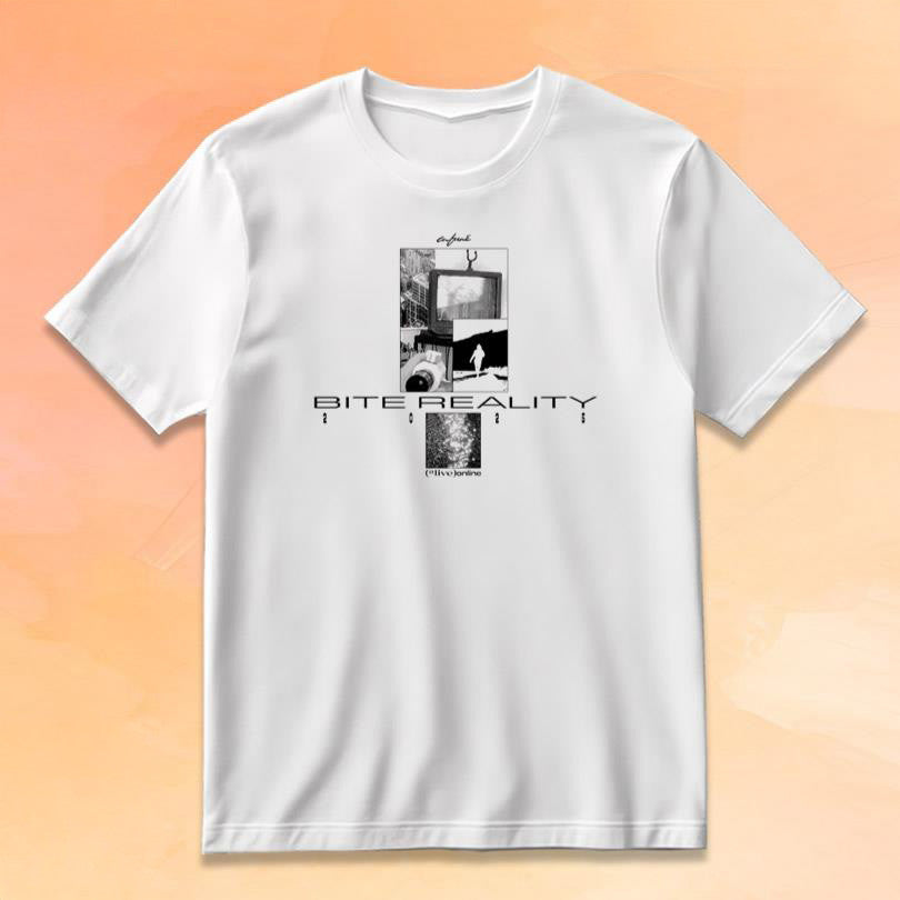 Cafune Merch Bite Reality Collage T-Shirt Best Gifts For Music Lovers - Roseregae
