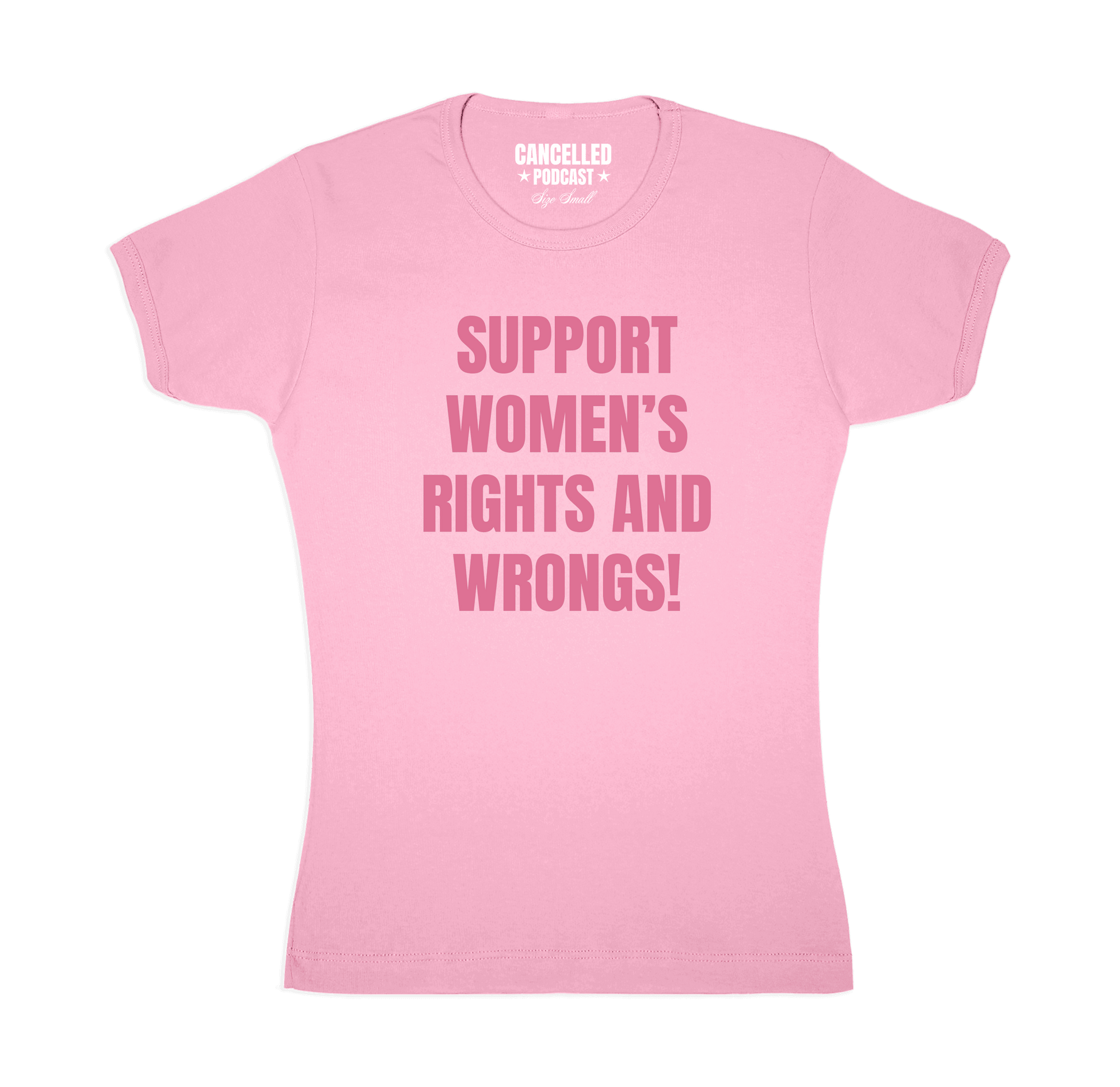 Cancelled Podcast Merch Shirt Support Women'S Rights And Wrongs T-Shirt Gifts For Music Fan - Roseregae