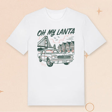 Candace Cameron Bure Merch Oh My Lanta T-Shirt Birthday Present For Wife - Roseregae