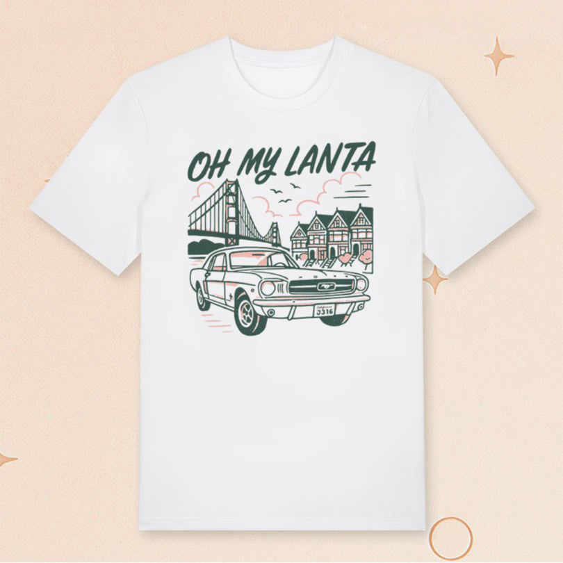 Candace Cameron Bure Merch Oh My Lanta T-Shirt Birthday Present For Wife - Roseregae
