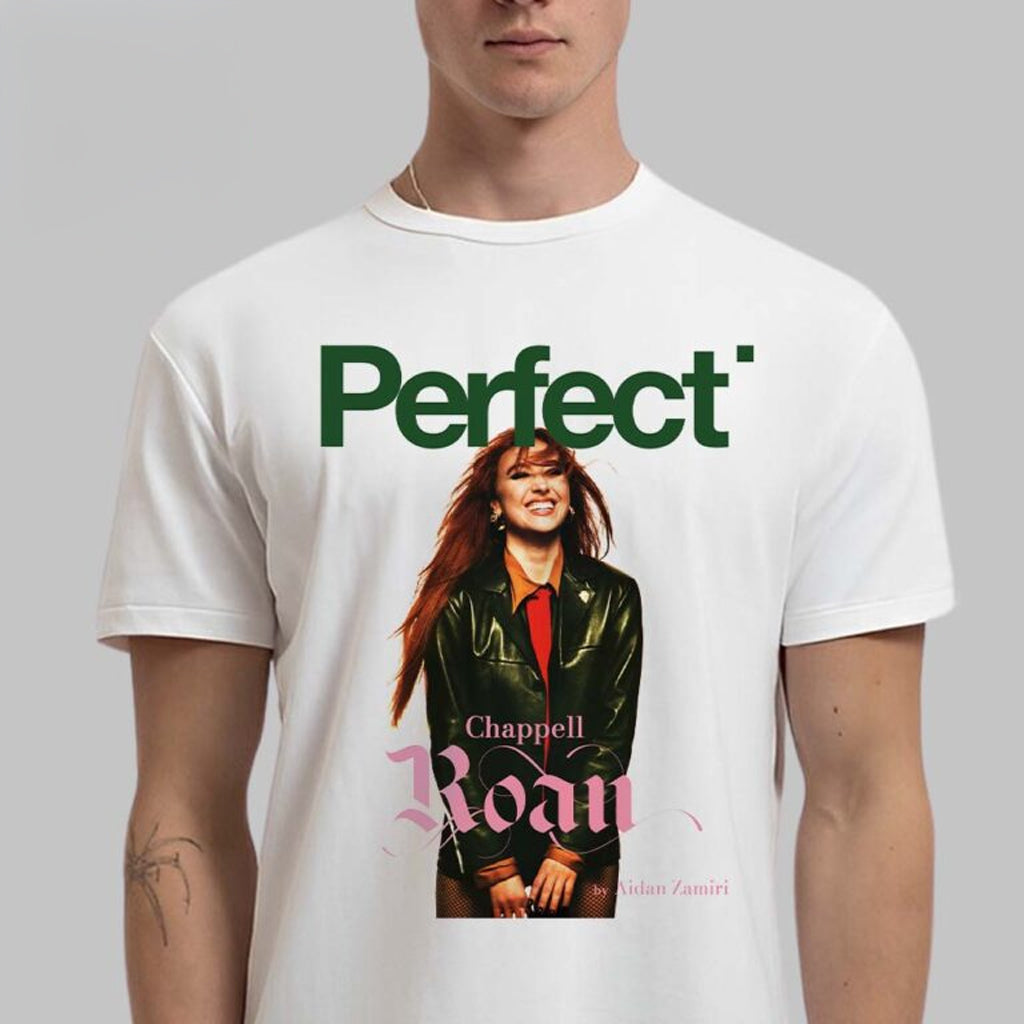 Chappell Roan Graces The Cover Of Perfect Magazine 2025 By Aidan Zamiri T-Shirt Fan Merch - Roseregae