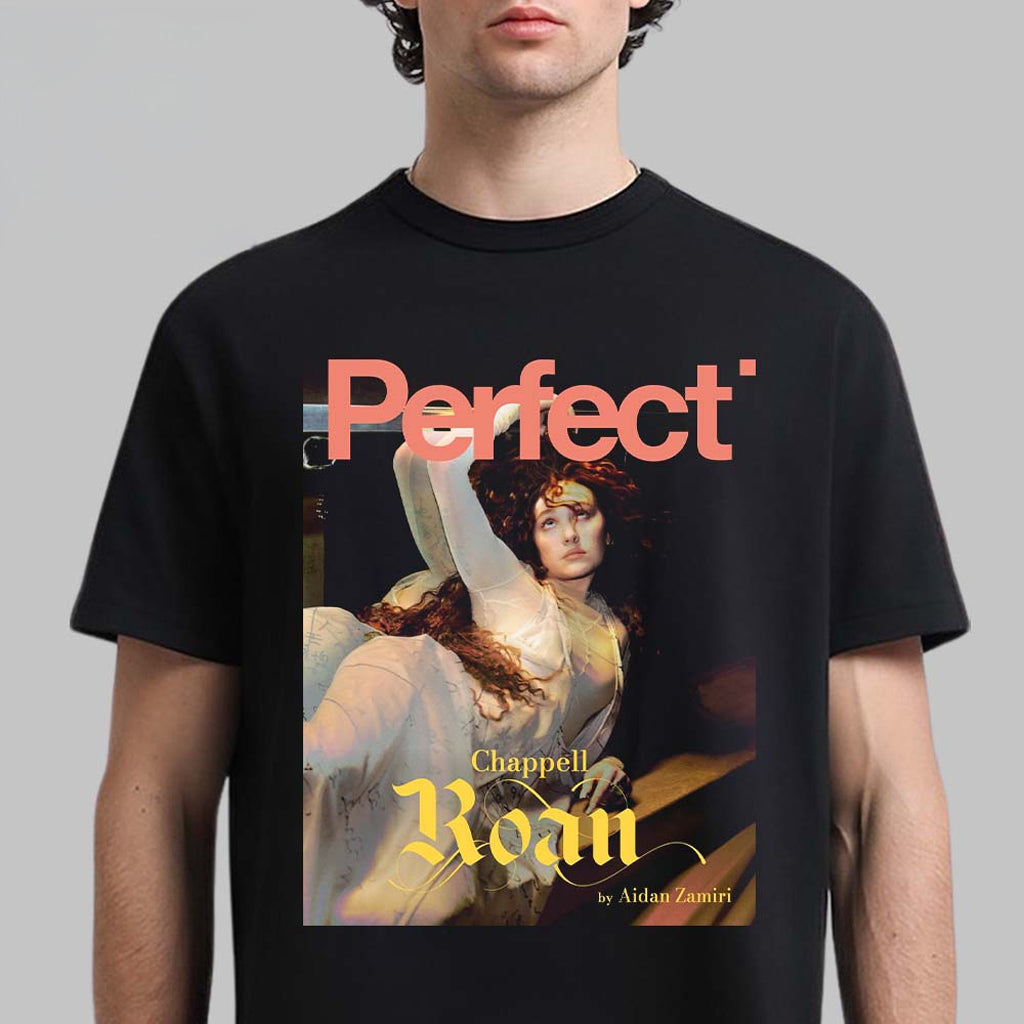 Chappell Roan Graces The Cover Of Perfect Magazine 2025 Issue T-Shirt Gifts For Fans - Roseregae