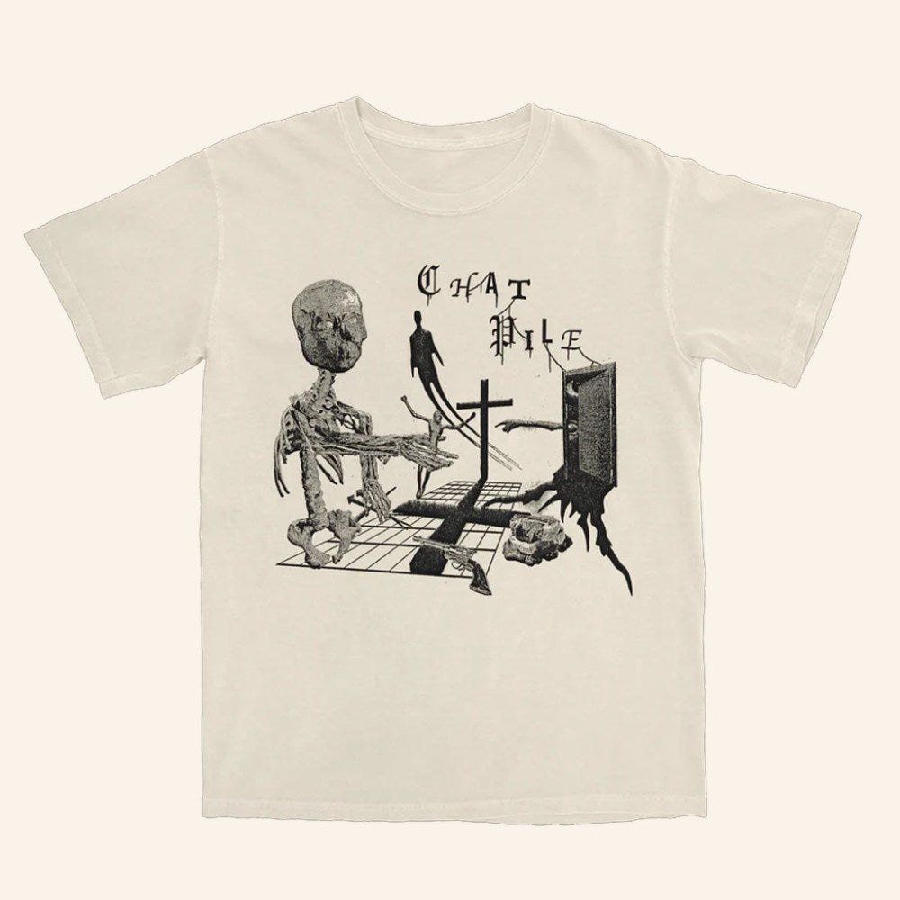 Chat Pile Merch Chat Pile Crosses T-Shirt Best Gifts For Rock Music Lovers - Roseregae
