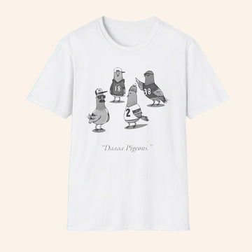 Chicago Football Daaaa Pigeons T-Shirt Funny Chicago Pigeons Shirt Gifts For Football Lovers - Roseregae