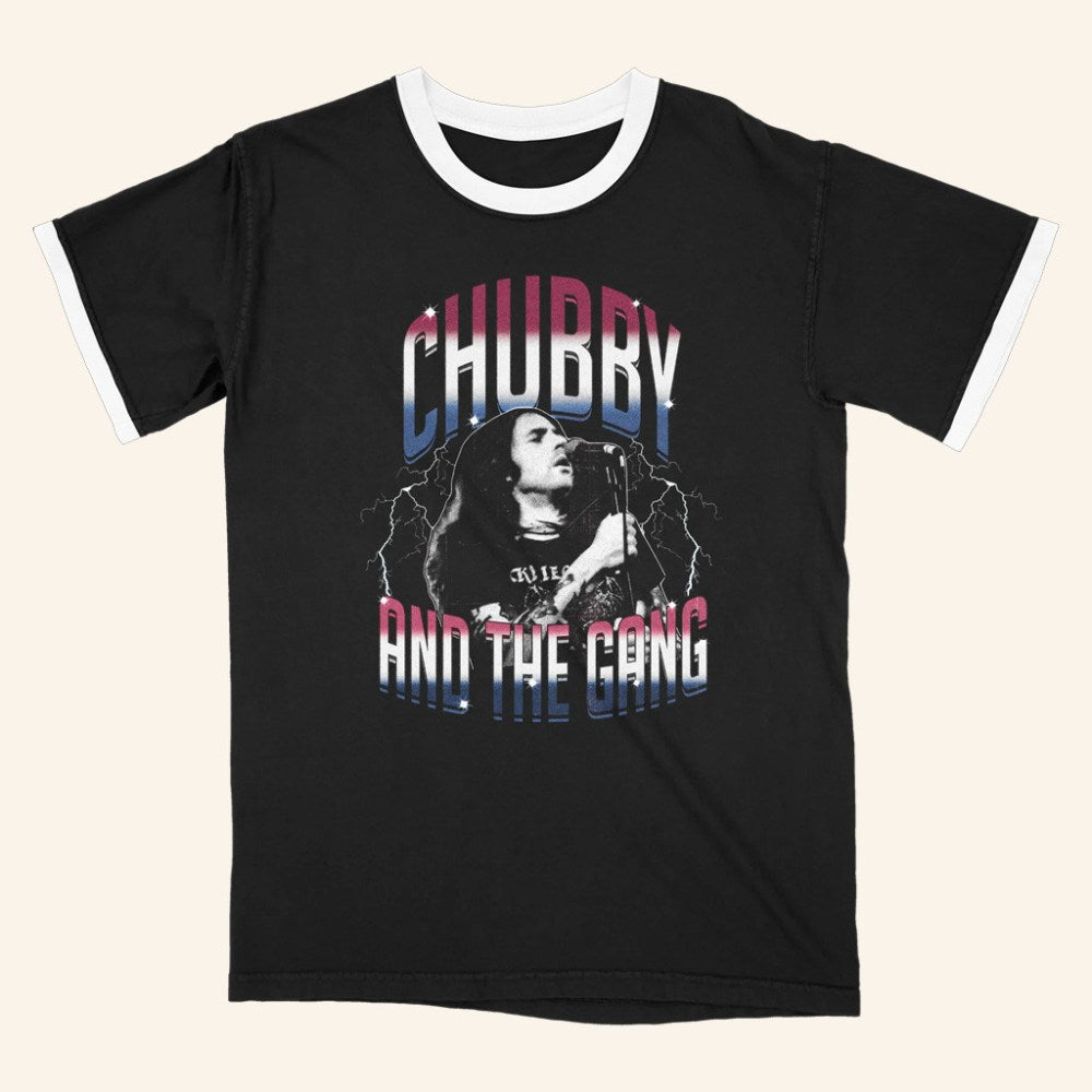 Chubby And The Gang Merch Chubby Charles T-Shirt Gifts For Rock Music Lovers - Roseregae