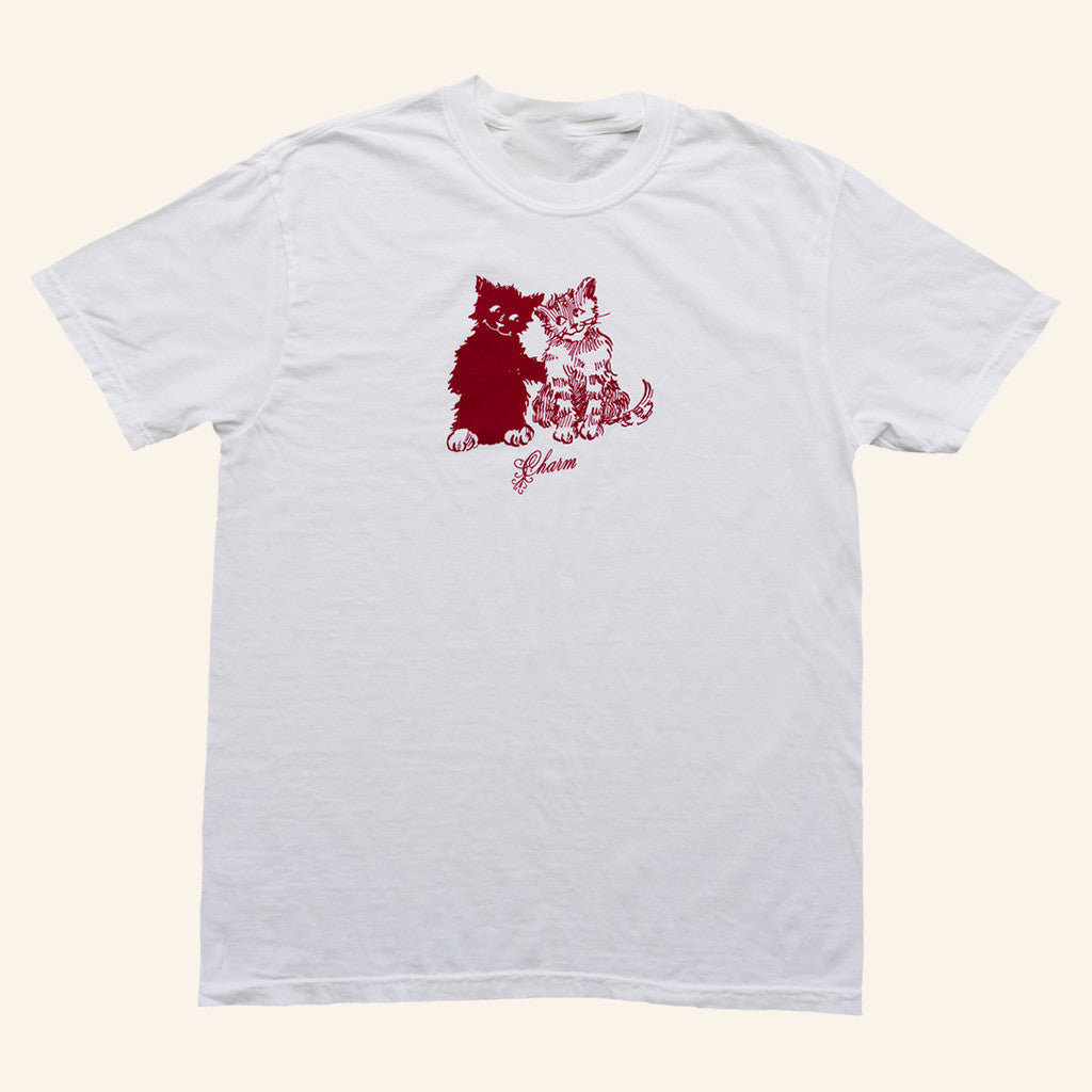 Clairo Charm Merch Charm Cats T-Shirt Gifts For Him Her - Roseregae