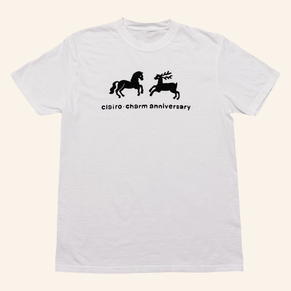 Clairo Charm Merch Charm Wildlife T-Shirt White Gifts For Mom - Roseregae