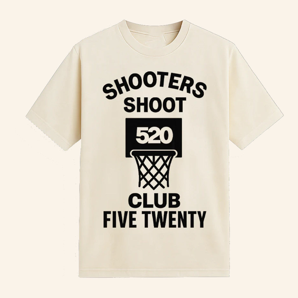 Club 520 Merch Five Twenty Shooter T-Shirt Gifts For Basketball Lovers - Roseregae