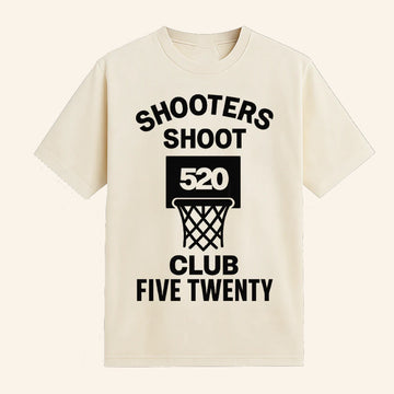 Club 520 Merch Five Twenty Shooter T-Shirt Gifts For Basketball Lovers - Roseregae