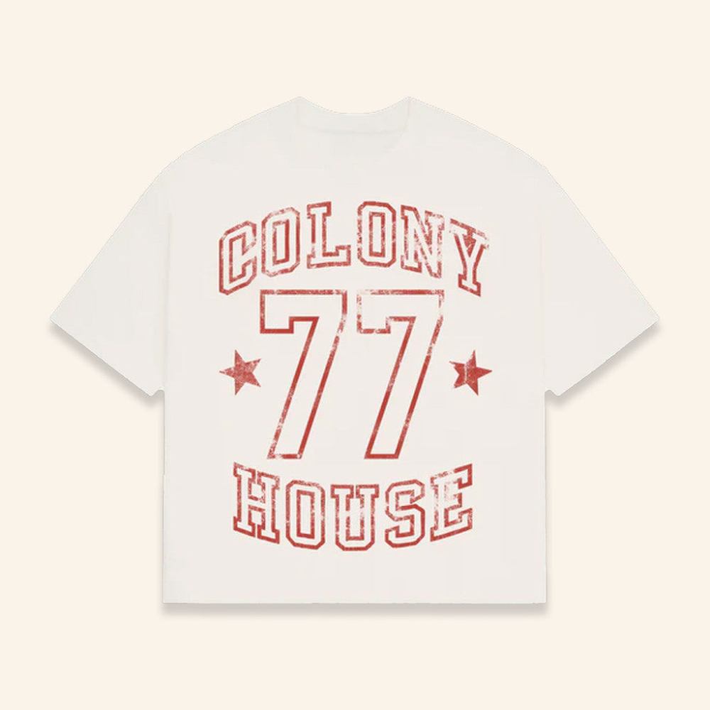 Colony House Music Merch 77 Pt 1 White T-Shirt Gifts For Music Fans - Roseregae