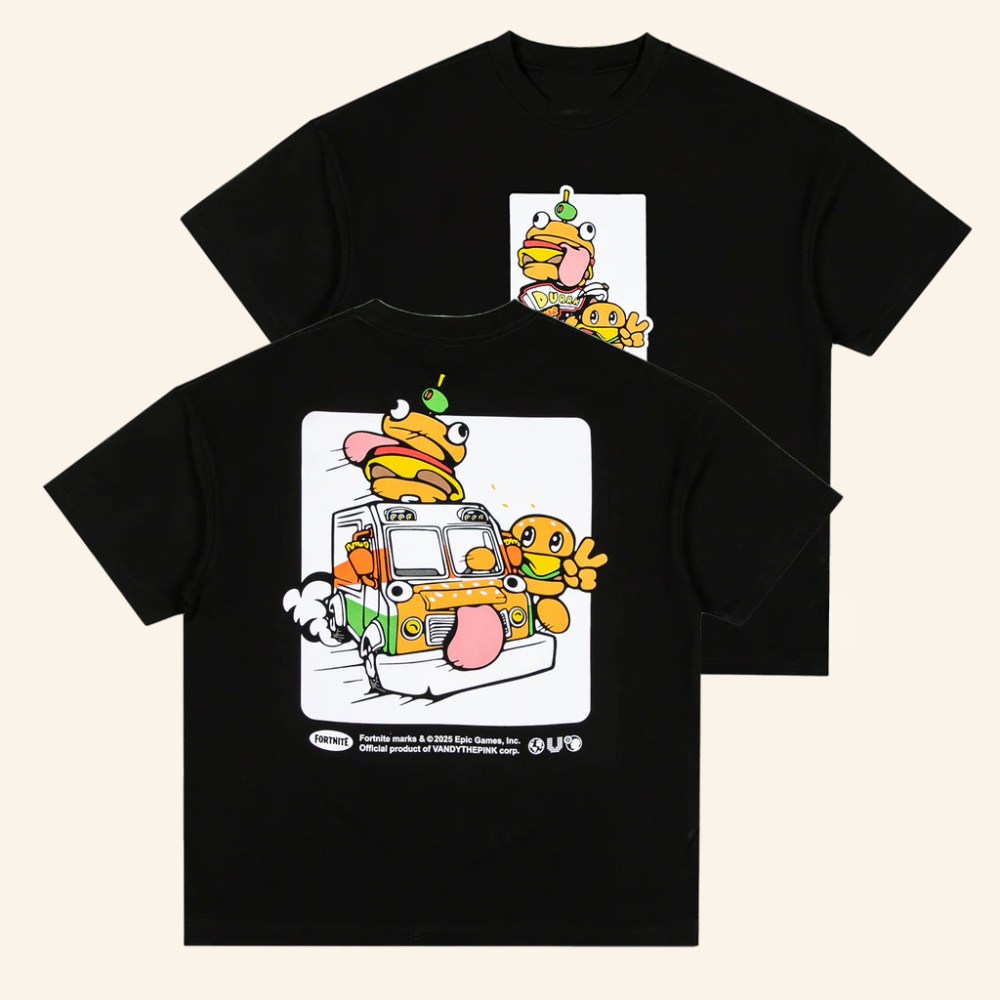 Complex Merch Vandy Vandy X Fortnite Black T-Shirt Best Gifts For Him - Roseregae