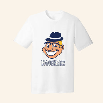 Crackers White T-Shirt Drinkin Bros Merch Gifts Ideas For Boyfriend - Roseregae