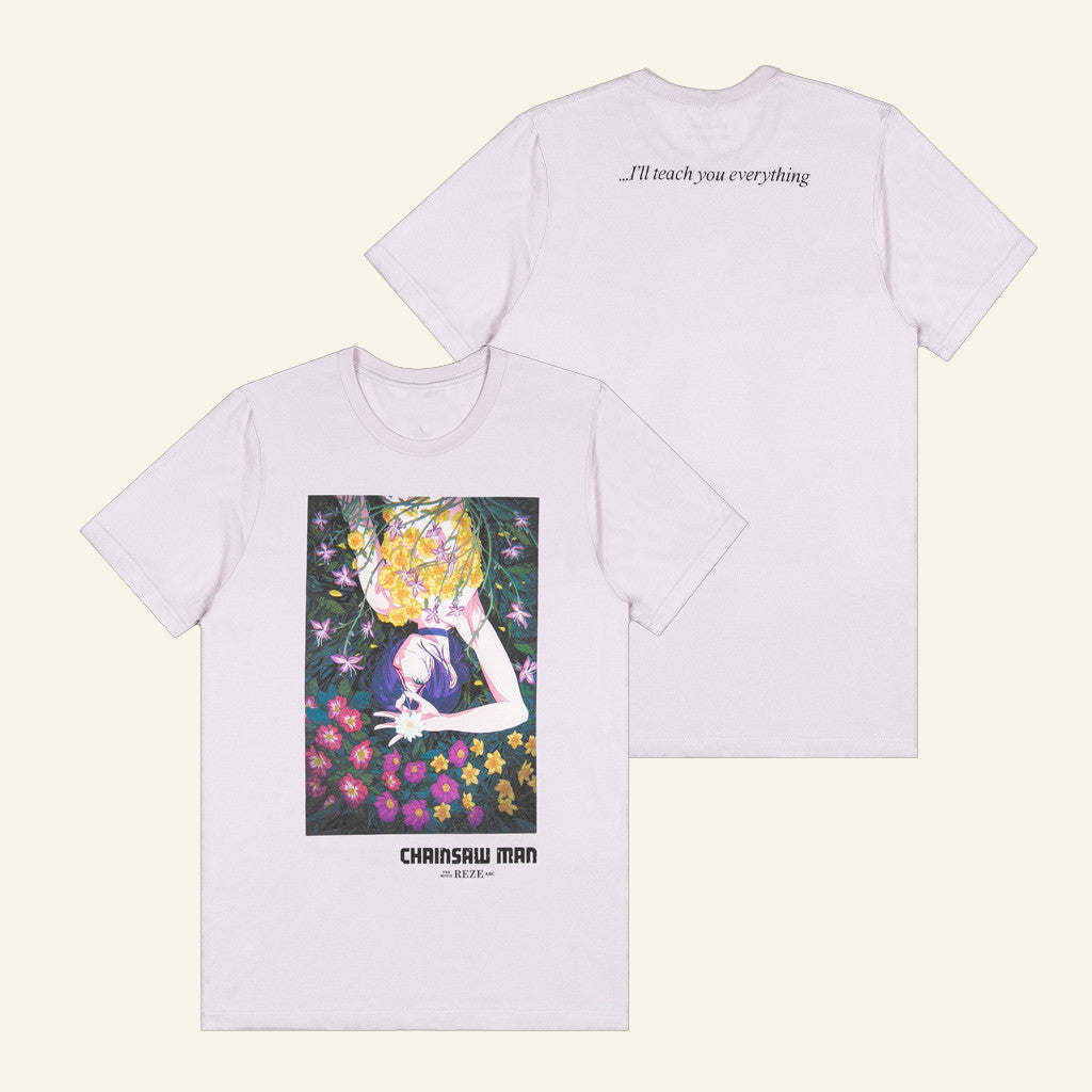 Crunchyroll Merch Chainsaw Man The Movie Reze Arc Reze Movie Poster T-Shirt Manga Fan Gifts - Lily Birch Market