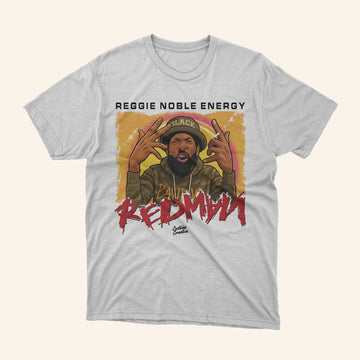 Custom Creative Merch Reggie Noble Energy Redman Tribute T-Shirt Gifts For Dudes - Roseregae