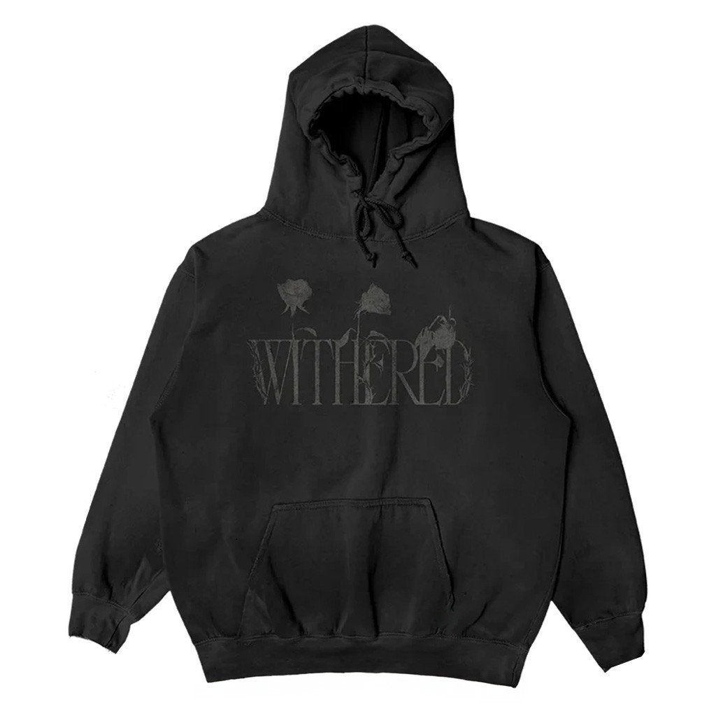 D4VD Merch Black Withered Hoodie Gifts For Best Friends - Roseregae