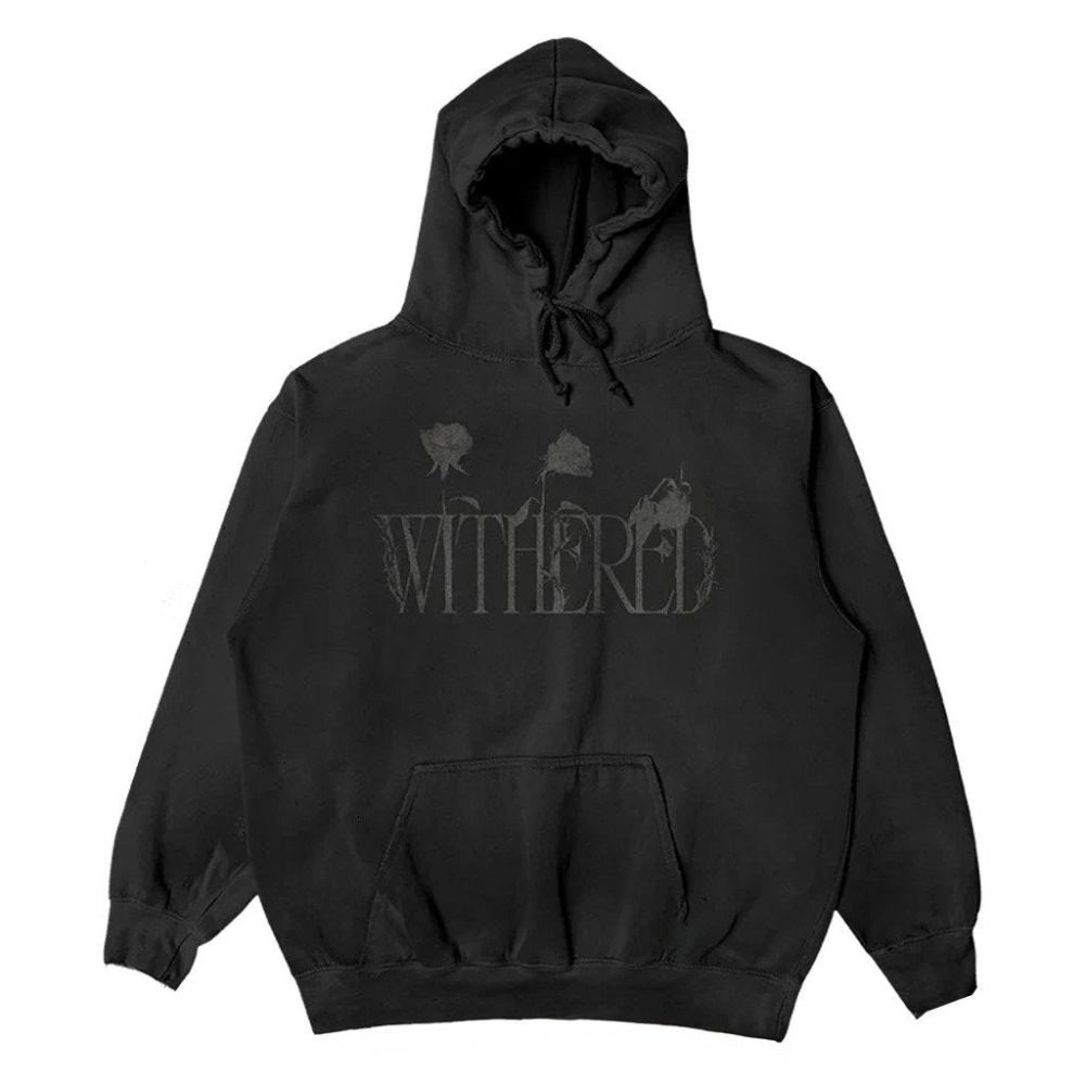 D4VD Merch Black Withered Hoodie Gifts For Best Friends - Roseregae