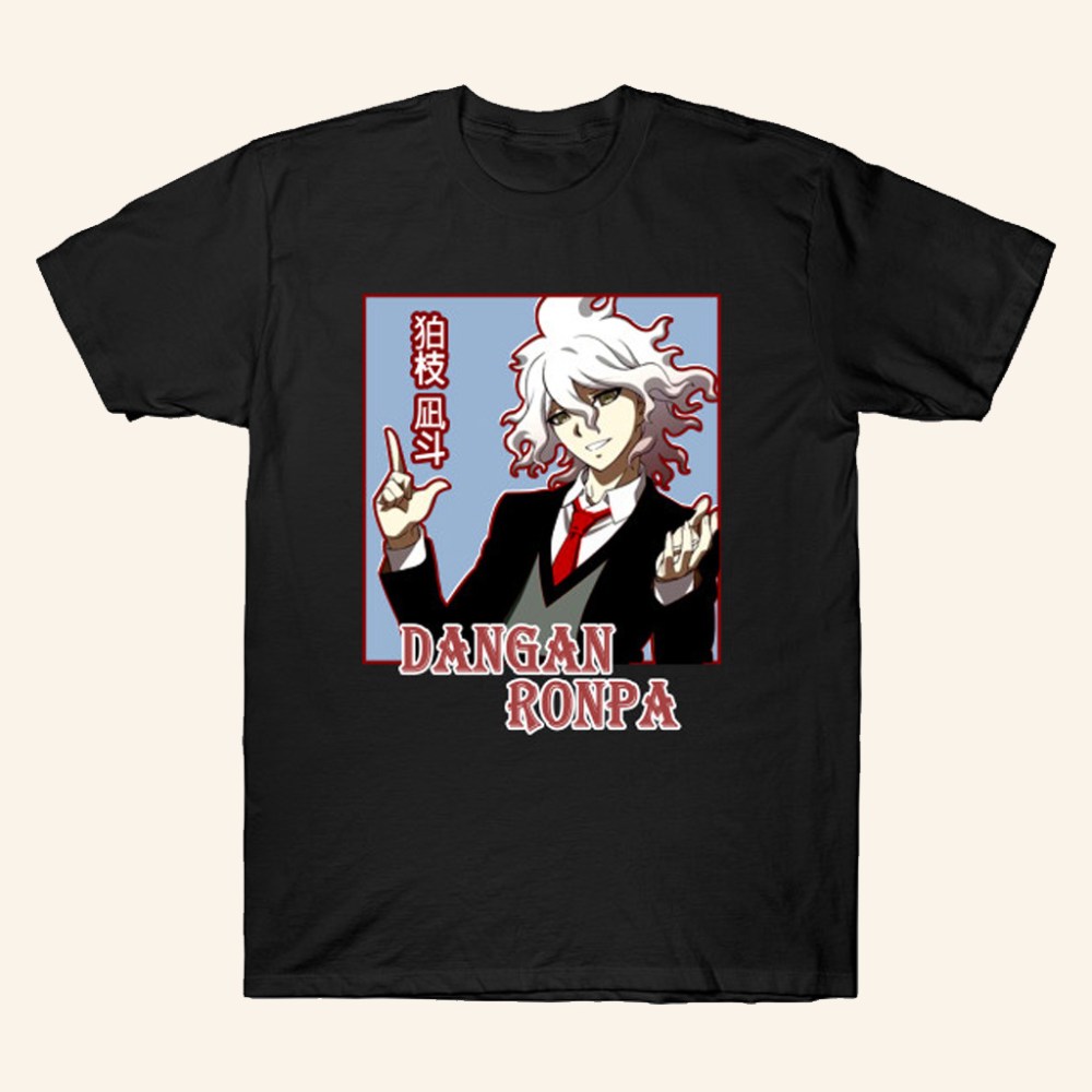 Danganronpa Merch Dangan Ronpa Nagito Komaeda Anime Shirt Gifts For Video Game Lover - Roseregae