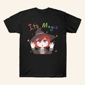 Danganronpa Merch Himiko Yumeno It's Magic T-Shirt Gifts Ideas For Sister - Roseregae