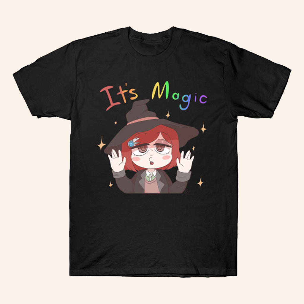 Danganronpa Merch Himiko Yumeno It's Magic T-Shirt Gifts Ideas For Sister - Roseregae