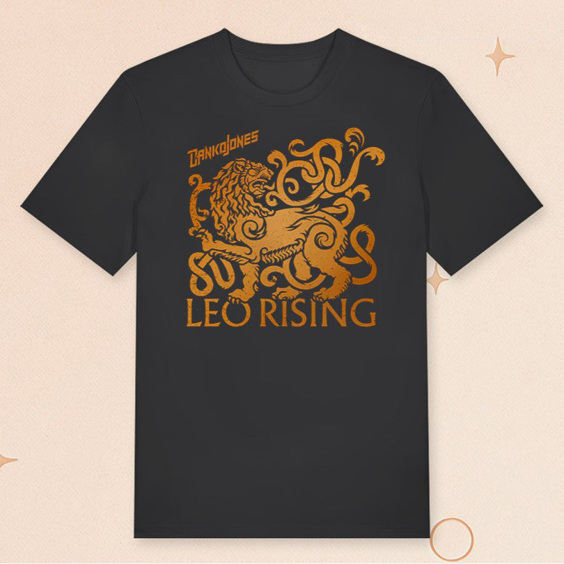 Danko Jones Merch Leo Rising T-Shirt Birthday Gift Ideas For Husband - Roseregae