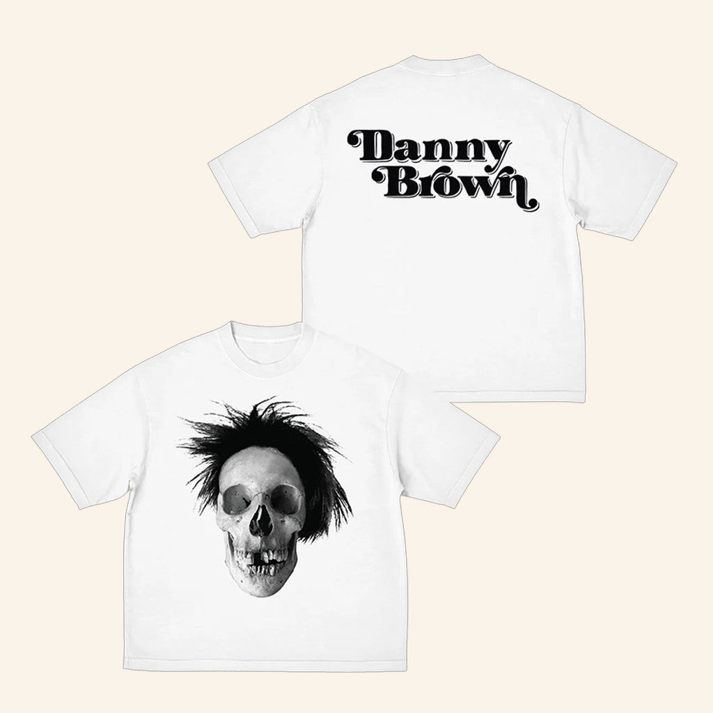 Danny Brown Merch Old Skull T-Shirt Best Gifts For Rap Lovers - Roseregae