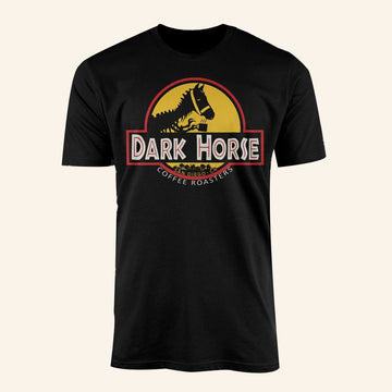 Dark Horse Coffee Roasters Sore Merch Jurassic Horse T-Shirt Best Gifts For Dad - Roseregae