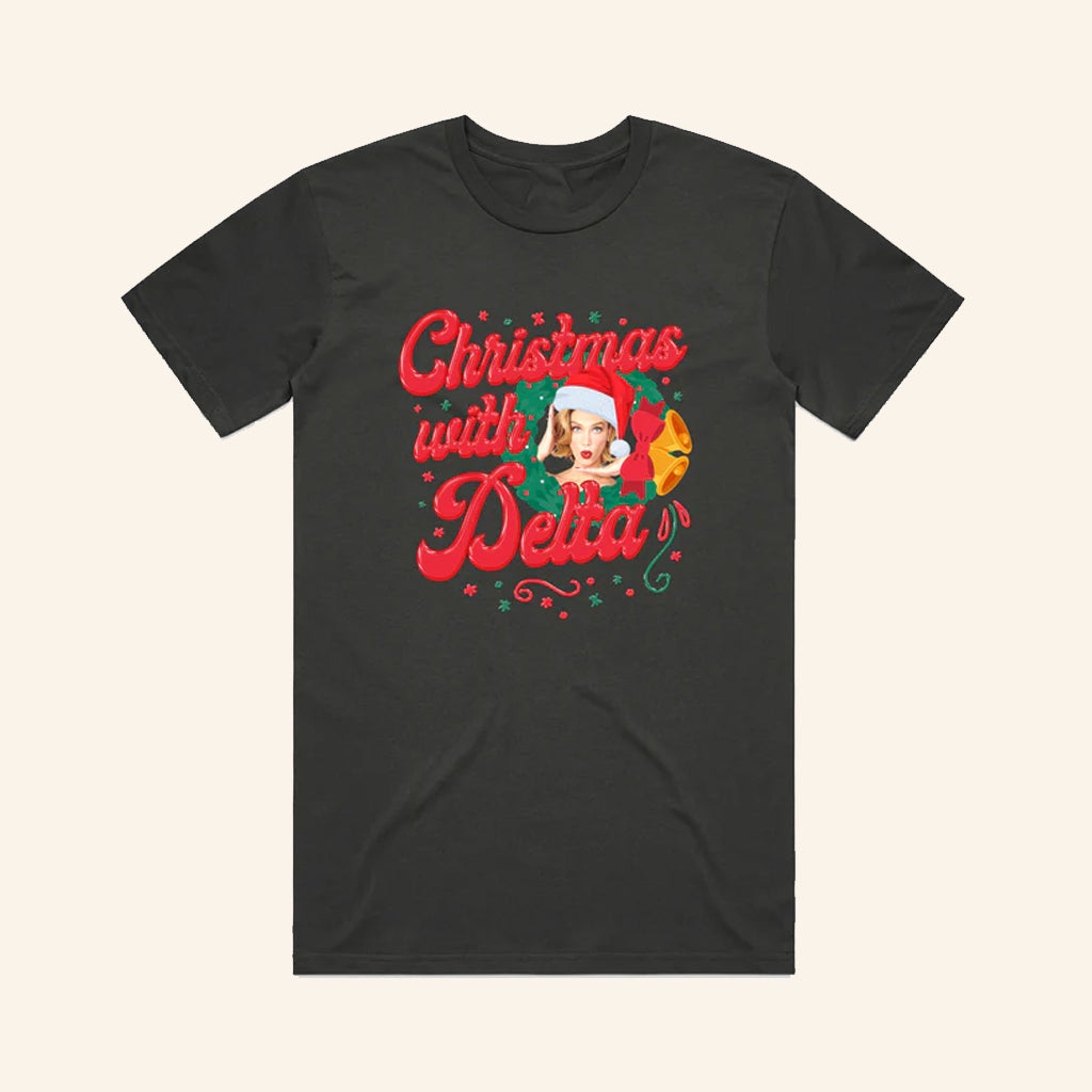 Delta Goodrem Merch Christmas With Delta Delta Goodrem T-Shirt Xmas Gifts For Fans - Roseregae