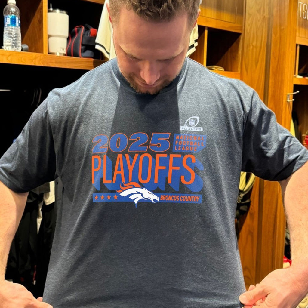 Denver Broncos 2025 Nfl Playoffs Ready T Shirt - Roseregae