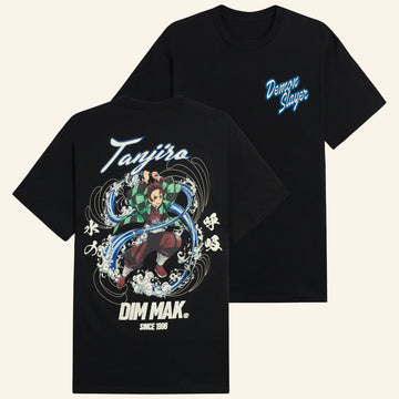 Dim Mak x Demon Slayer Merch Tanjiro T-Shirt Birthday Gifts For Anime Lovers - Roseregae
