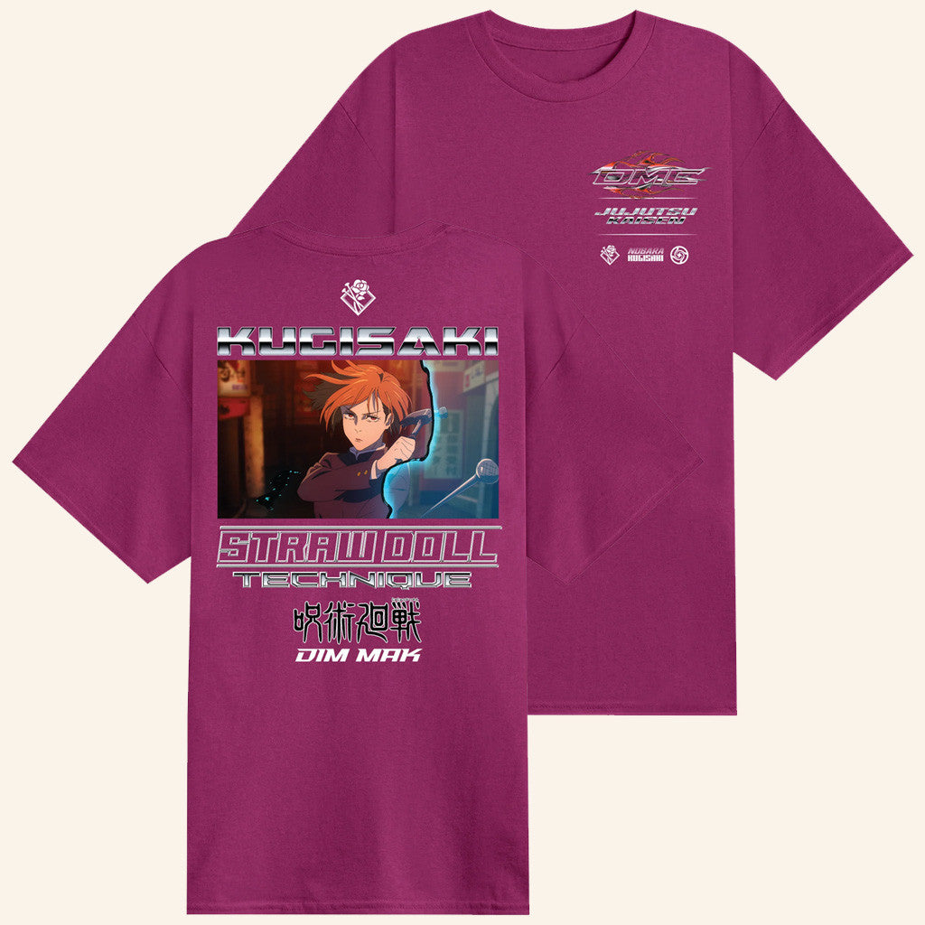 Dim Mak x Jujutsu Kaisen Merch Kugisaki T-Shirt Best Presents For Anime Lovers - Roseregae