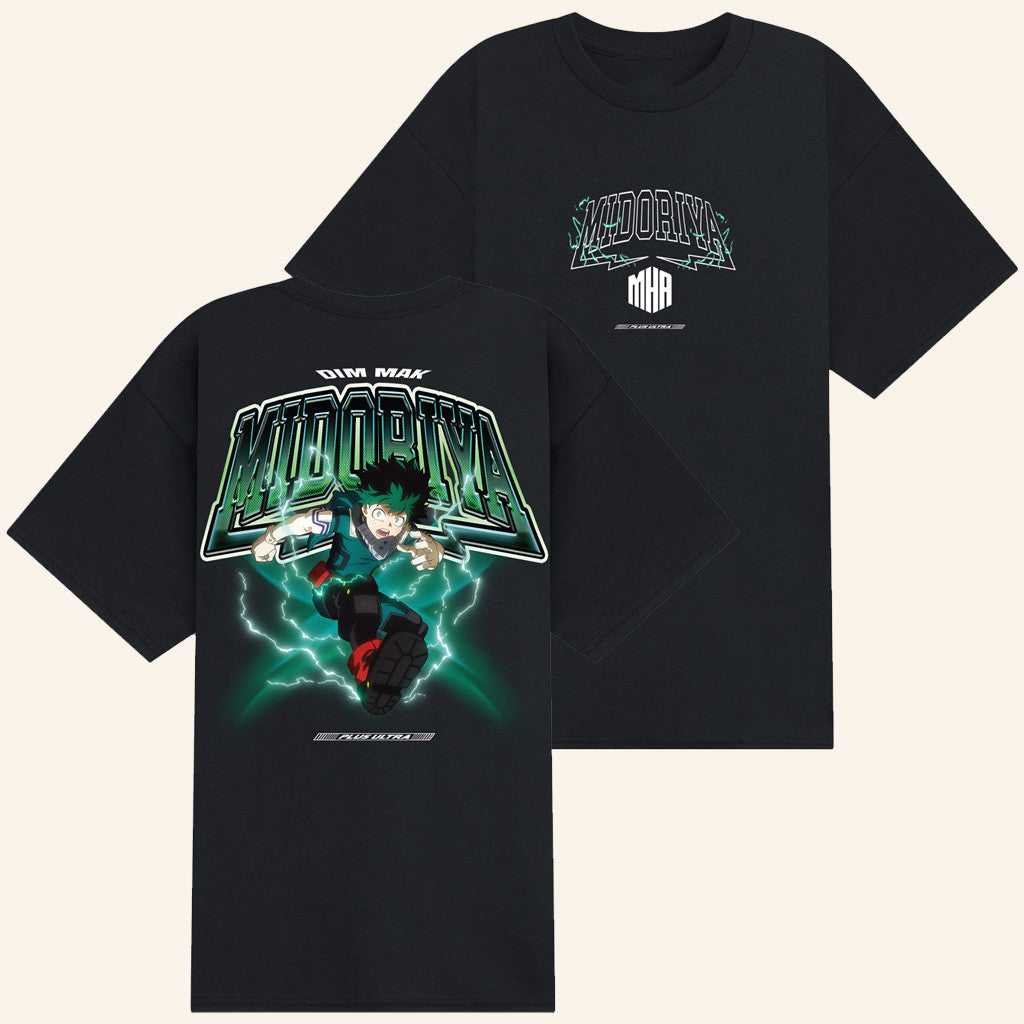 Dim Mak x My Hero Academia Merch Deku T-Shirt Birthday Presents For Boyfriend - Roseregae
