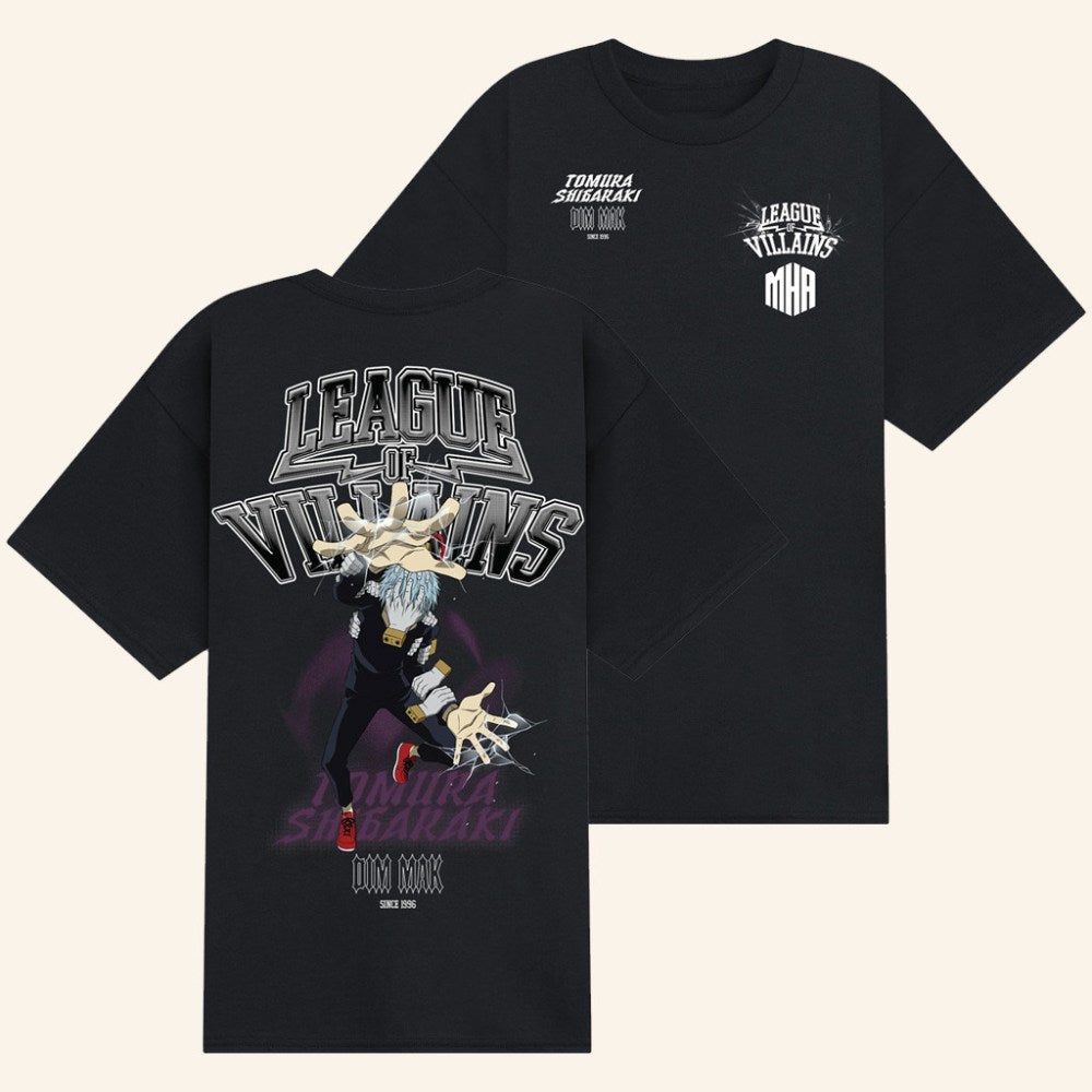 Dim Mak x My Hero Academia Merch Shigaraki T-Shirt Great Gifts For Anime Lovers - Roseregae