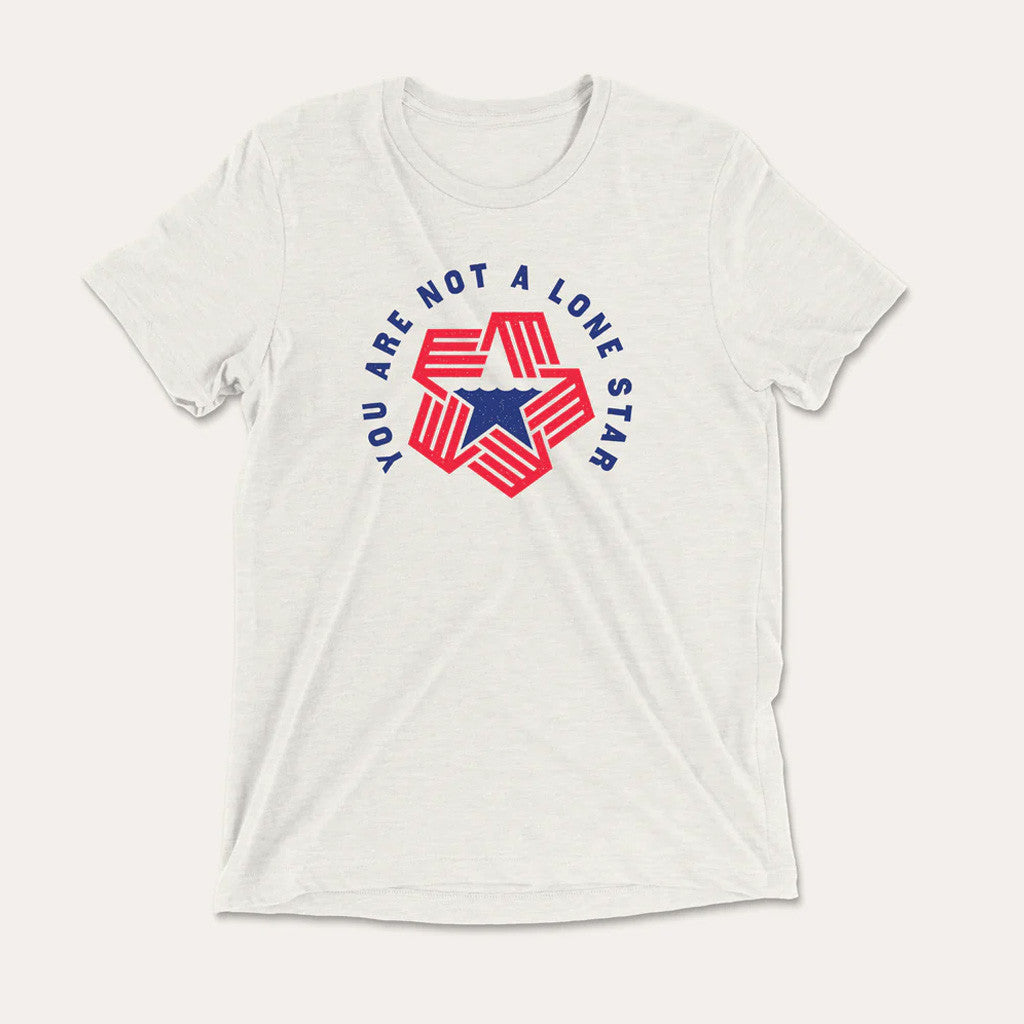 Dirty Coast Merch You Are Not A Lone Star Shirt Good Gifts For Boyfriend - Roseregae