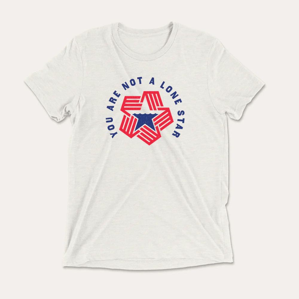 Dirty Coast Merch You Are Not A Lone Star Shirt Good Gifts For Boyfriend - Roseregae