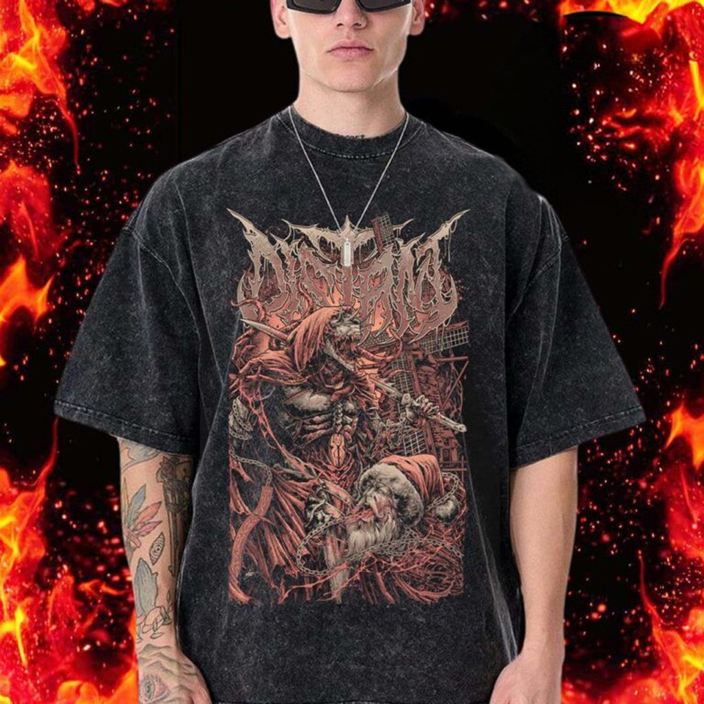 Distant Merch Collection Brutal Xmas T-Shirt Christmas Gifts For Music Lovers - Roseregae