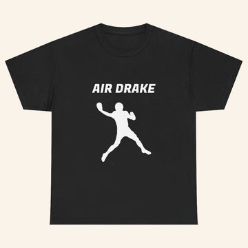 Drake Maye Lovers Merch Air Drake Shirt Black Gift Ideas For Football Lovers - Roseregae