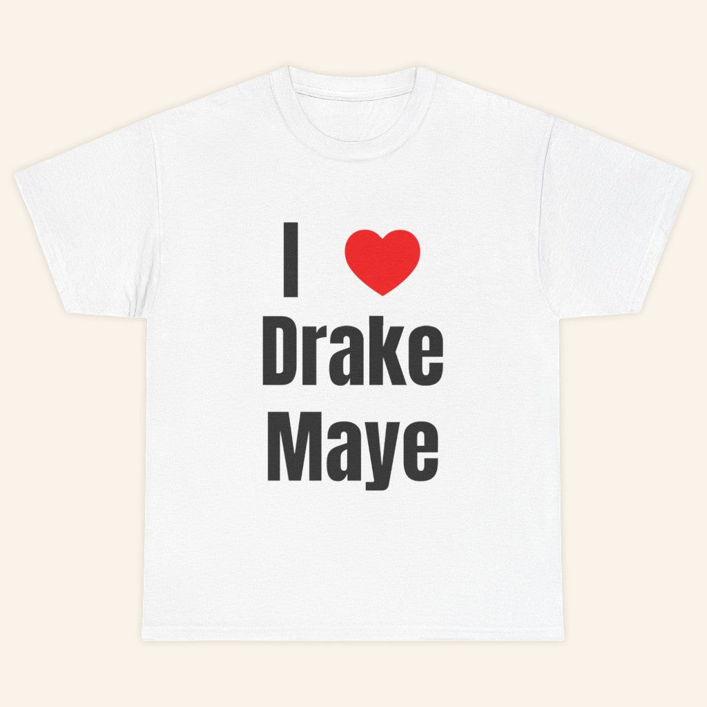 Drake Maye Lovers Merch I Love Drake Maye Shirt Gifts For Football Fan - Roseregae