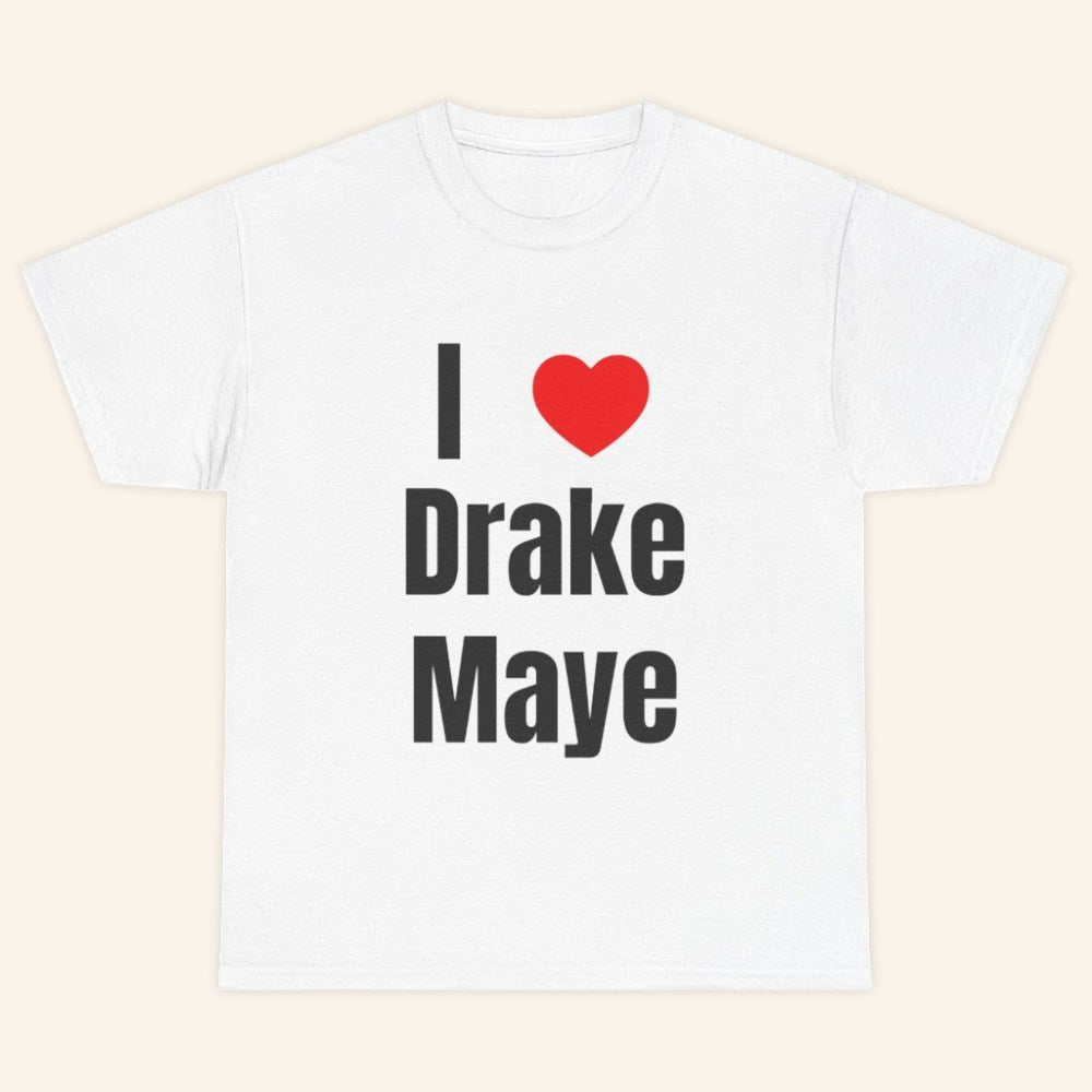 Drake Maye Lovers Merch I Love Drake Maye Shirt Gifts For Football Fan - Roseregae