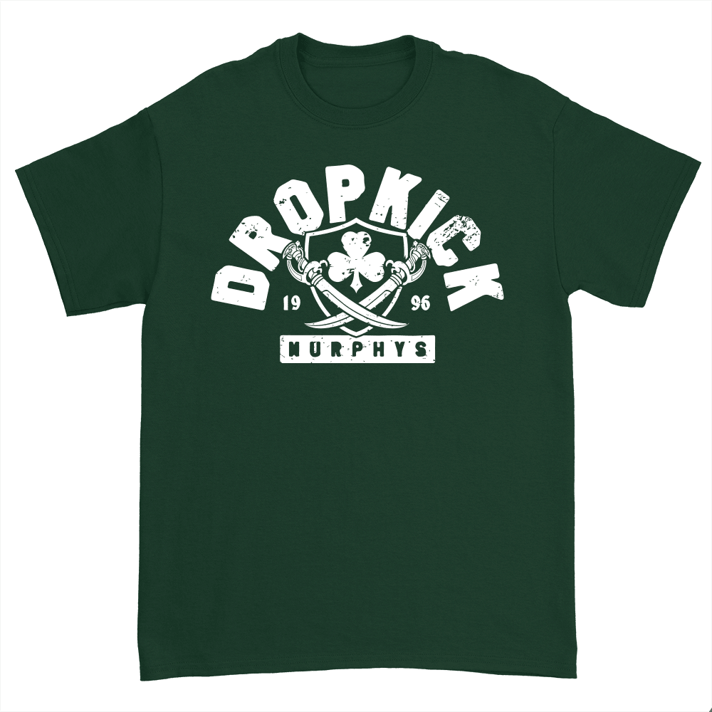 Dropkick Murphys Merch Dropkick Murphys Bruin Badge Green T-Shirt Gifts For Rock Band Fans - Roseregae