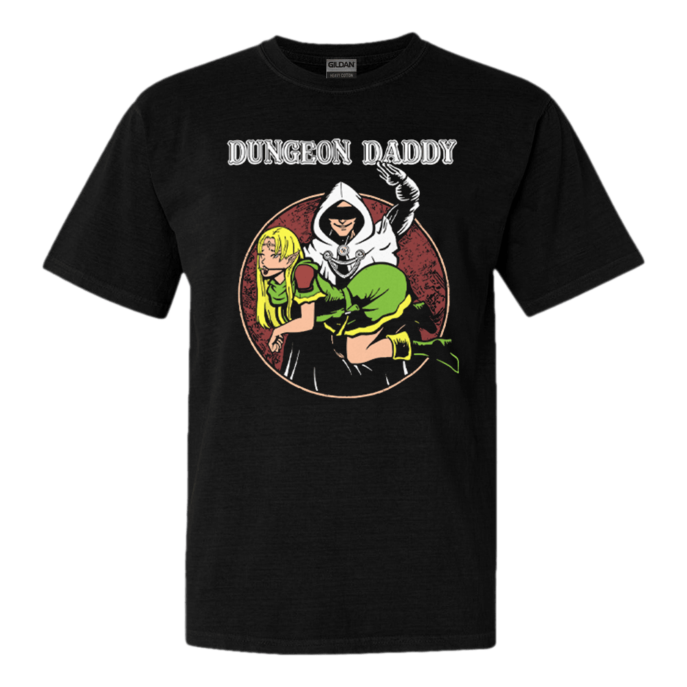 Dungeons Dragons Dungeon Daddy T-Shirt Christmas Gift for Him - Roseregae