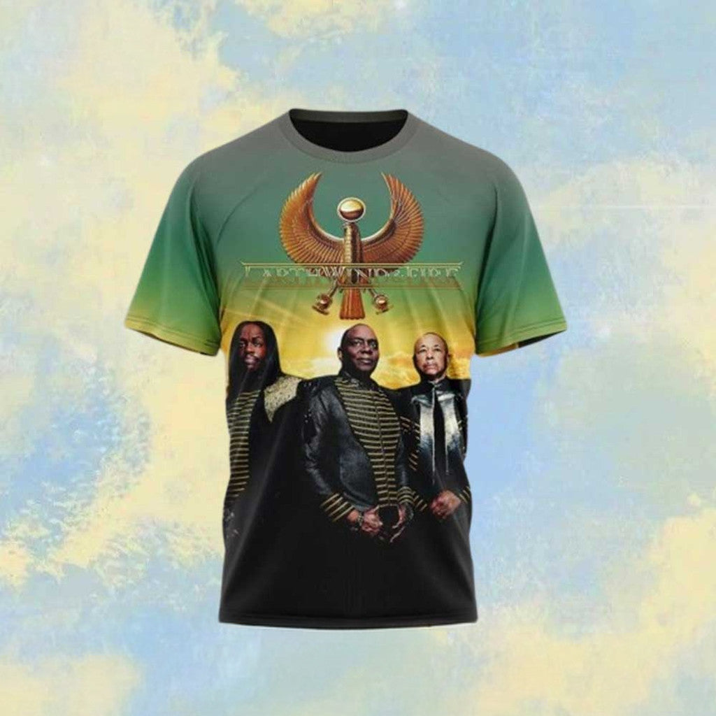 Earth Wind Fire Spring Tour 2026 T-Shirt Earth Wind Fire Merch Gifts For Music Lovers - Roseregae