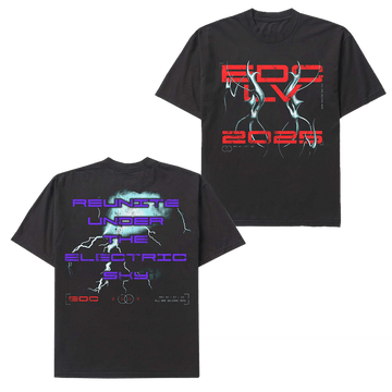 EDC Merch EDC LV 2025 Electric Reunion T-Shirt Gifts For Music Fans Gift Idea for Boyfriend - Roseregae