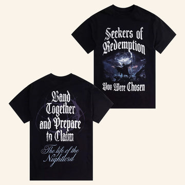 Elden Ring Merch Nightreign Seekers Of Redemption T-Shirt Present For Brothers - Roseregae