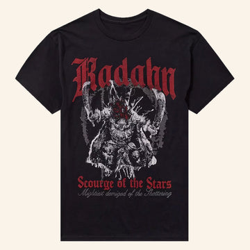 Elden Ring Merch Radahn Scourge Of The Stars T-Shirt Birthday Gift Ideas For Him - Roseregae